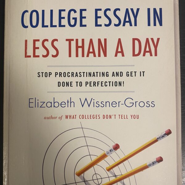 Write your college essay in less than a day